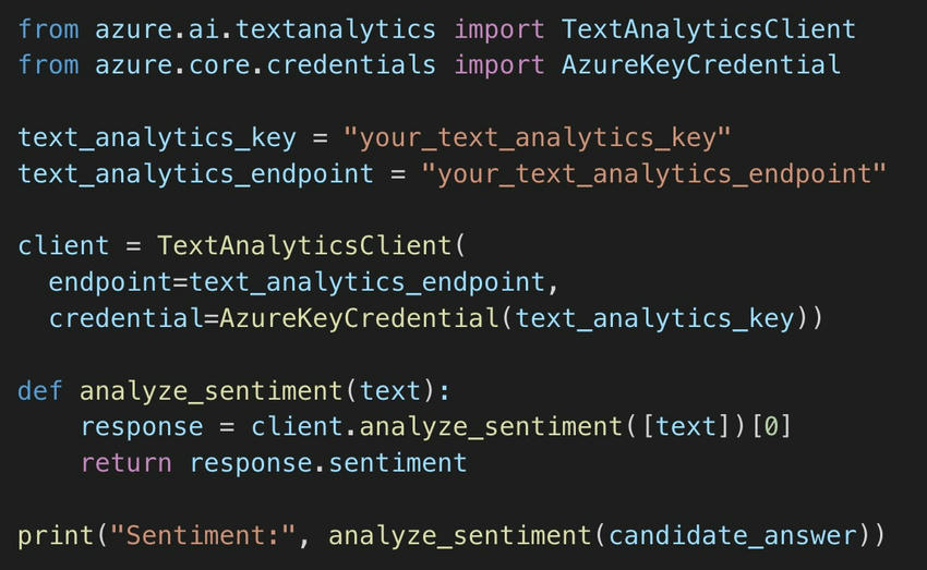 Sentiment Analysis